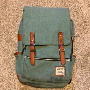 Mint green backpack